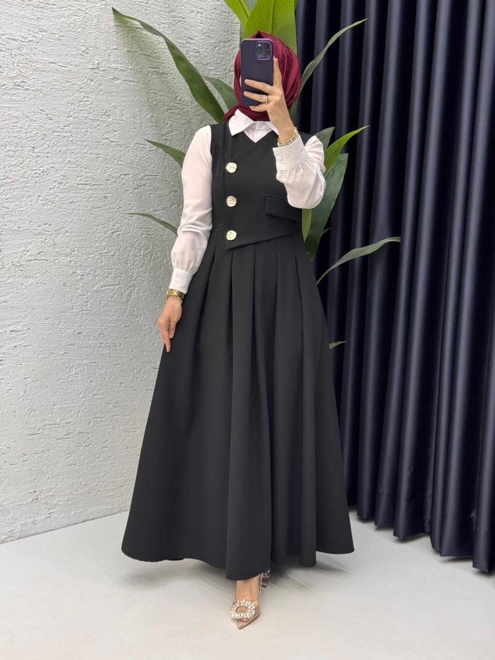 Afitap Jile Tesettür Giyim Siyah