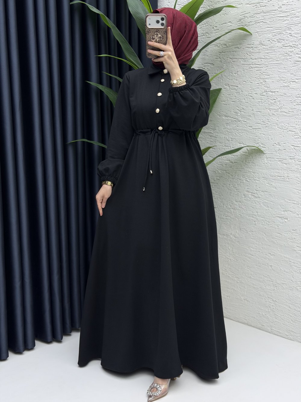 Ayben Elbise Tesettür Giyim  Siyah