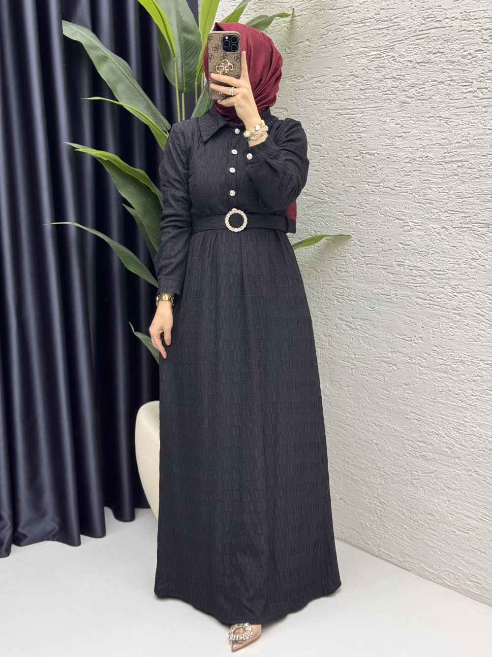 İncilay Elbise  Siyah