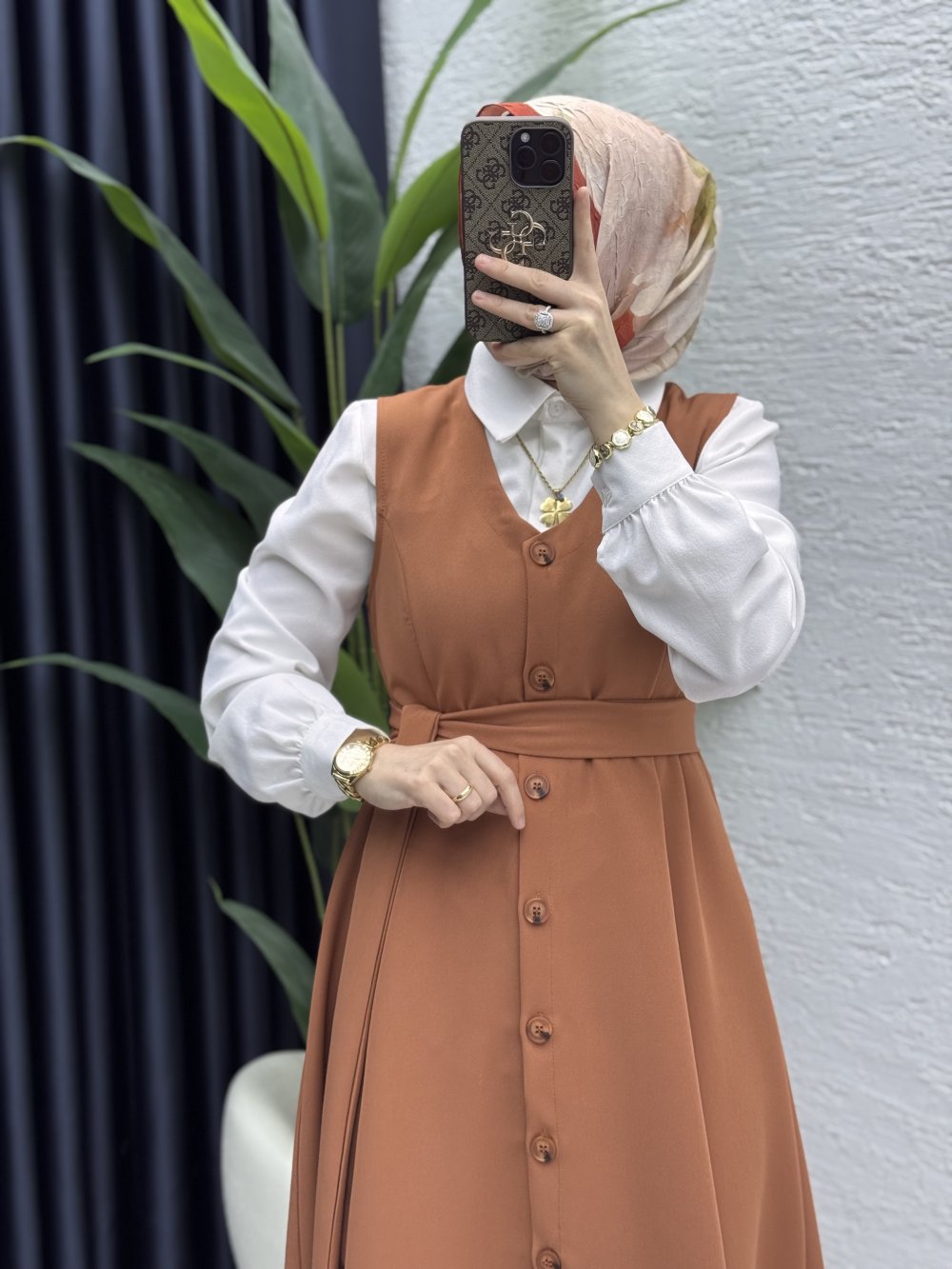 Kübra Jile Tesettür Giyim  Kiremit