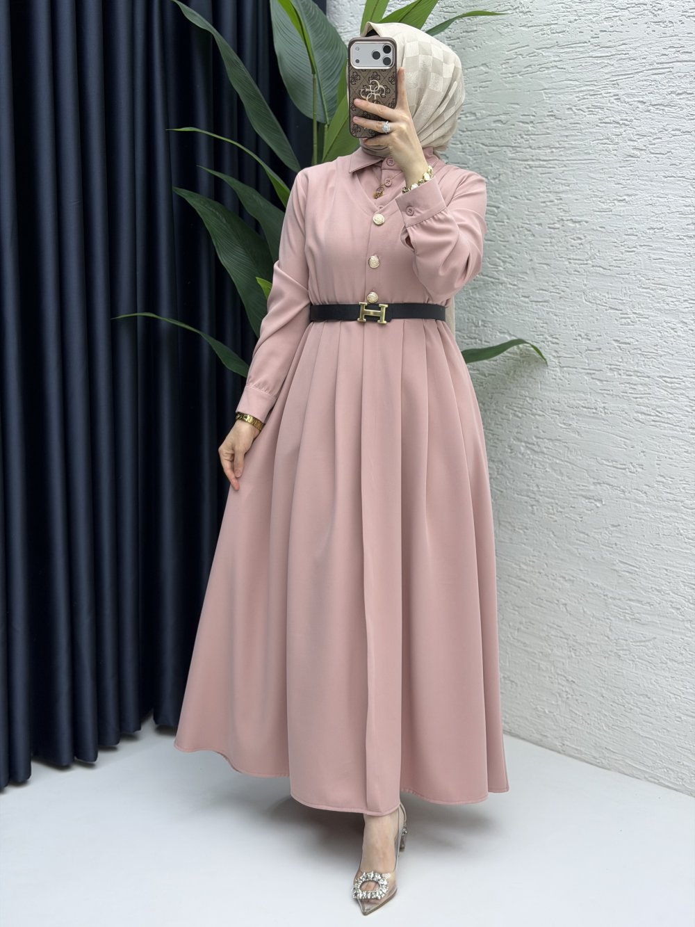 Reyyan Elbise Tesettür Giyim  Gül