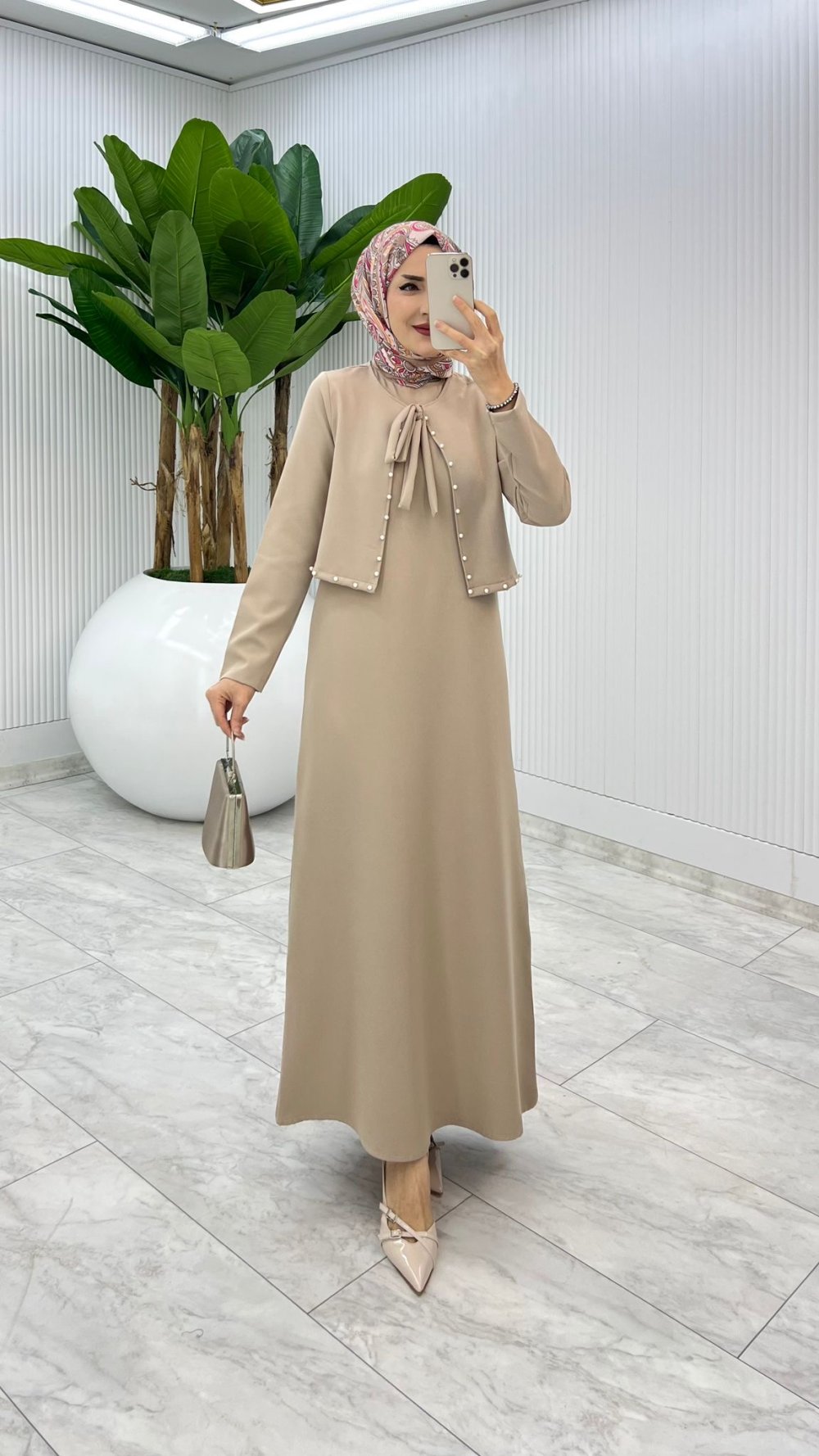 Taş Arzum Elbise Tesettür Giyim