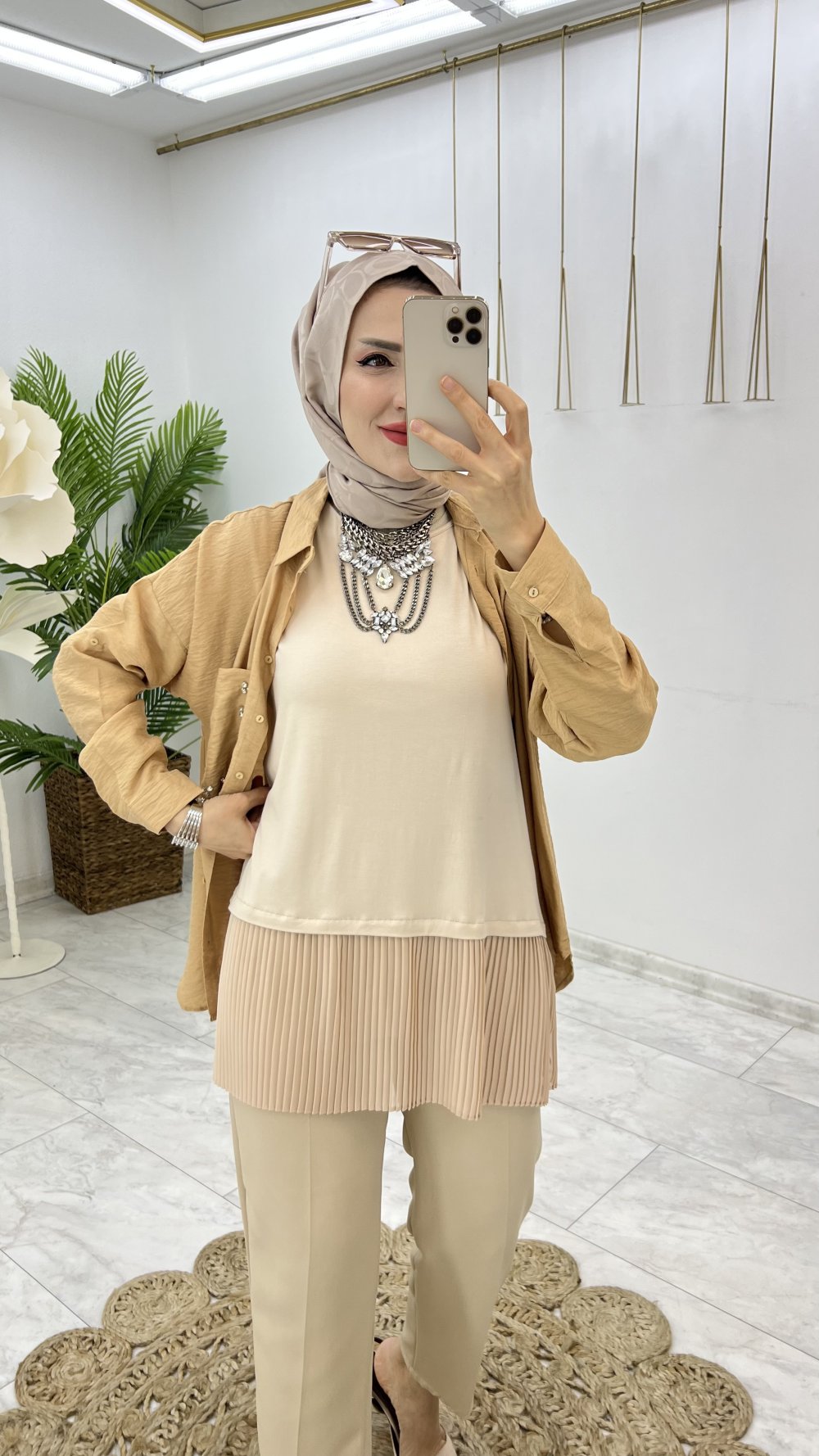 Taş Piliseli İçlik Tesettür Giyim