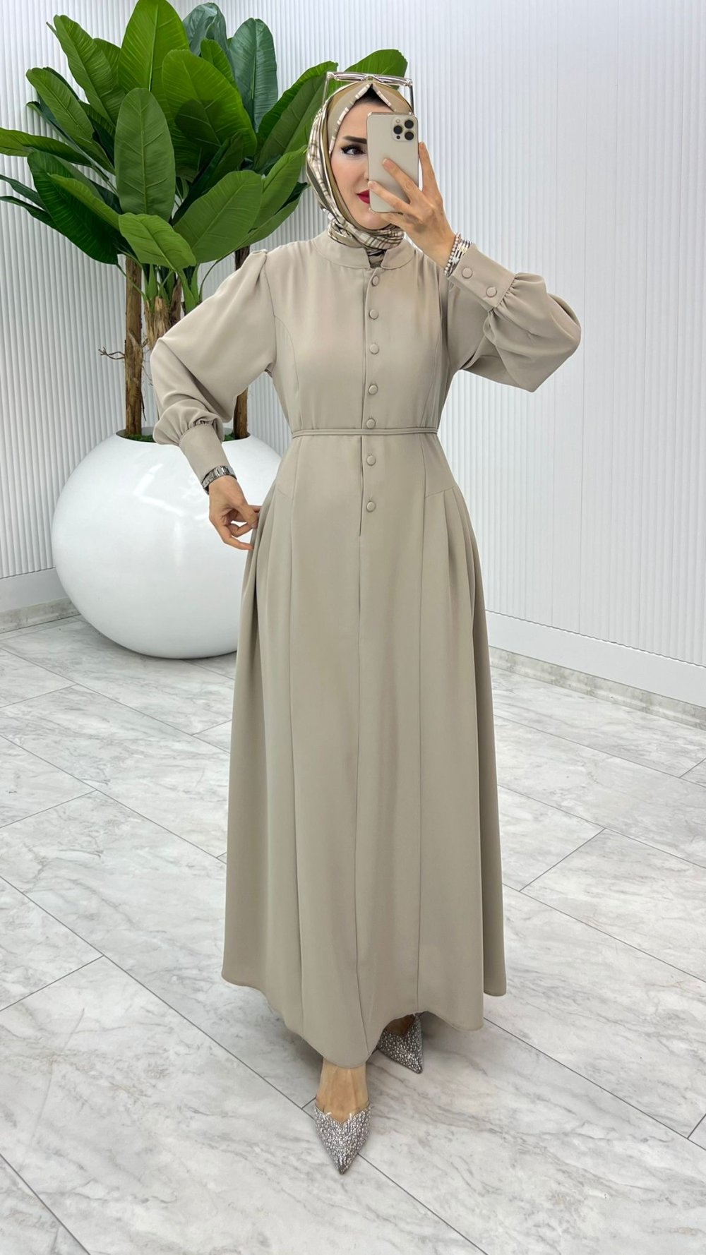 Taş Premıum İstanbul Elbise Tesettür Giyim