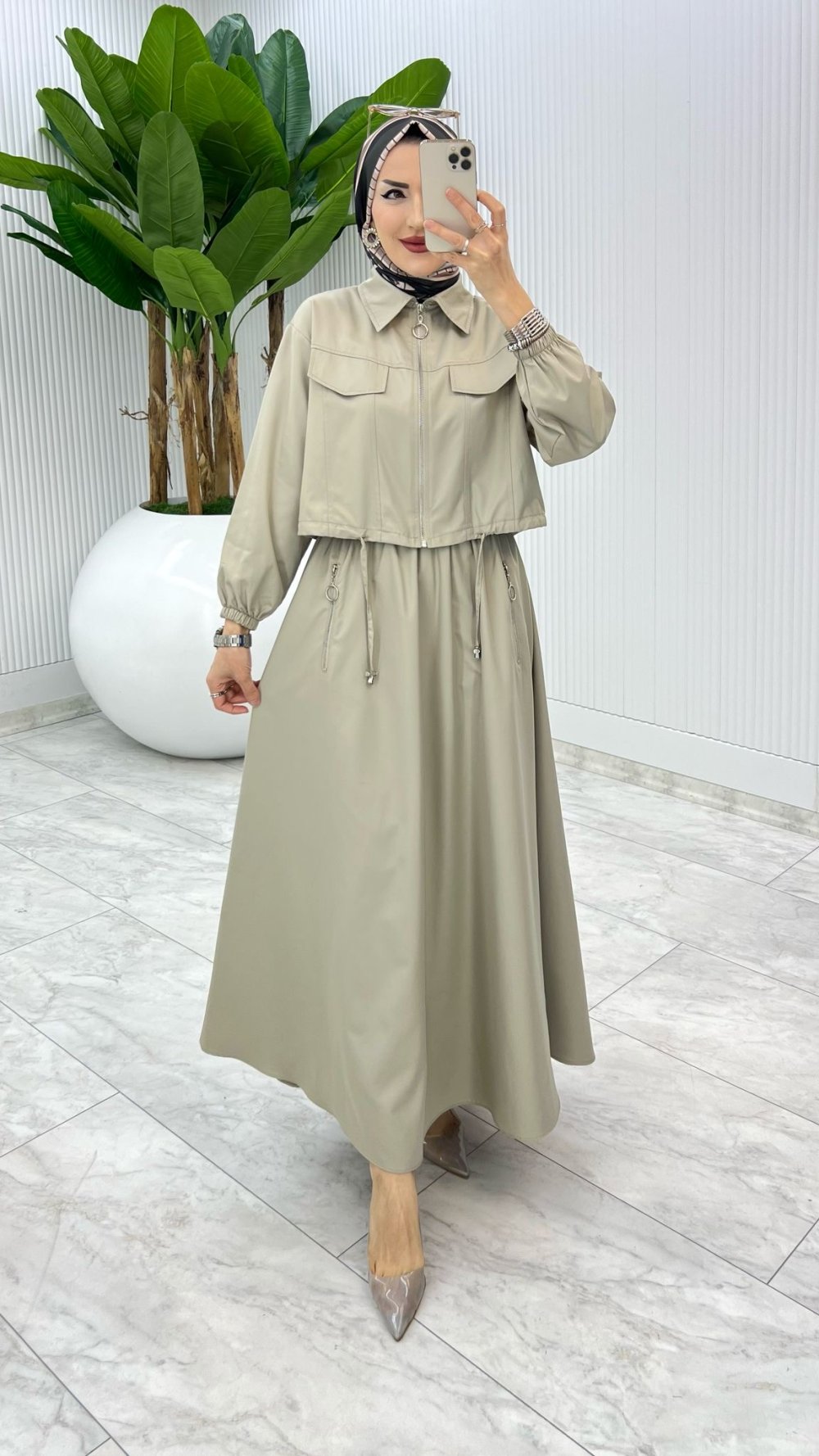 Taş Premium Nefis Etek Takım