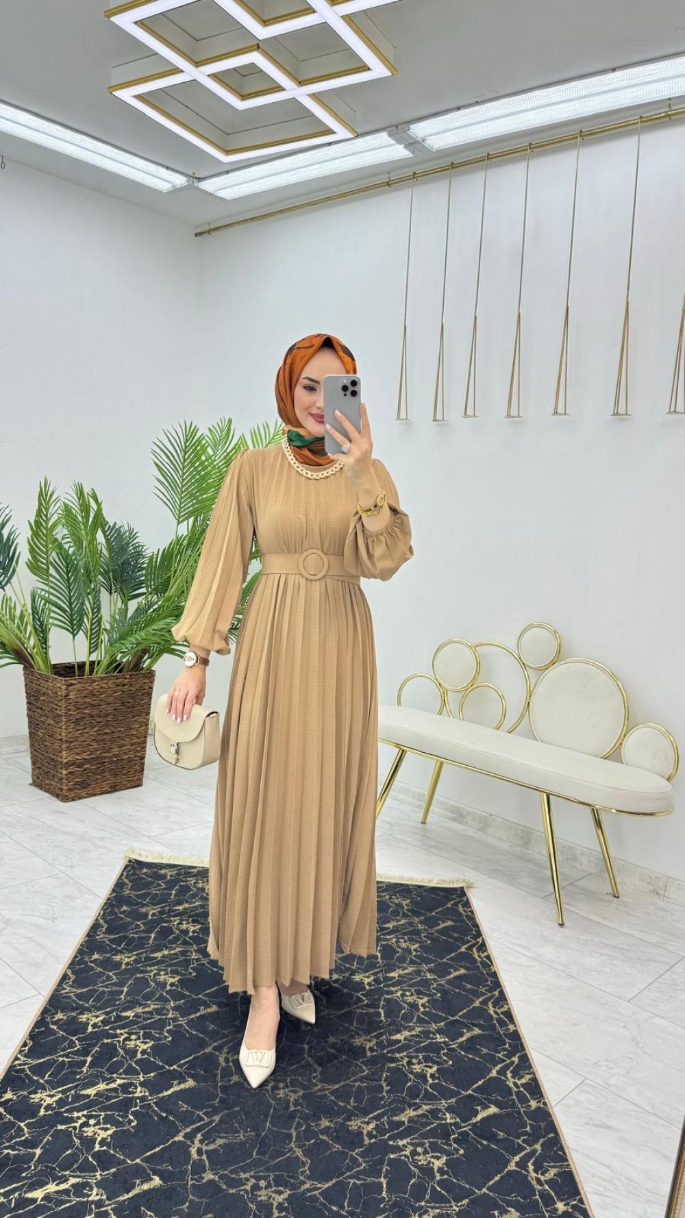 Vizon İkra Elbise Tesettür Giyim