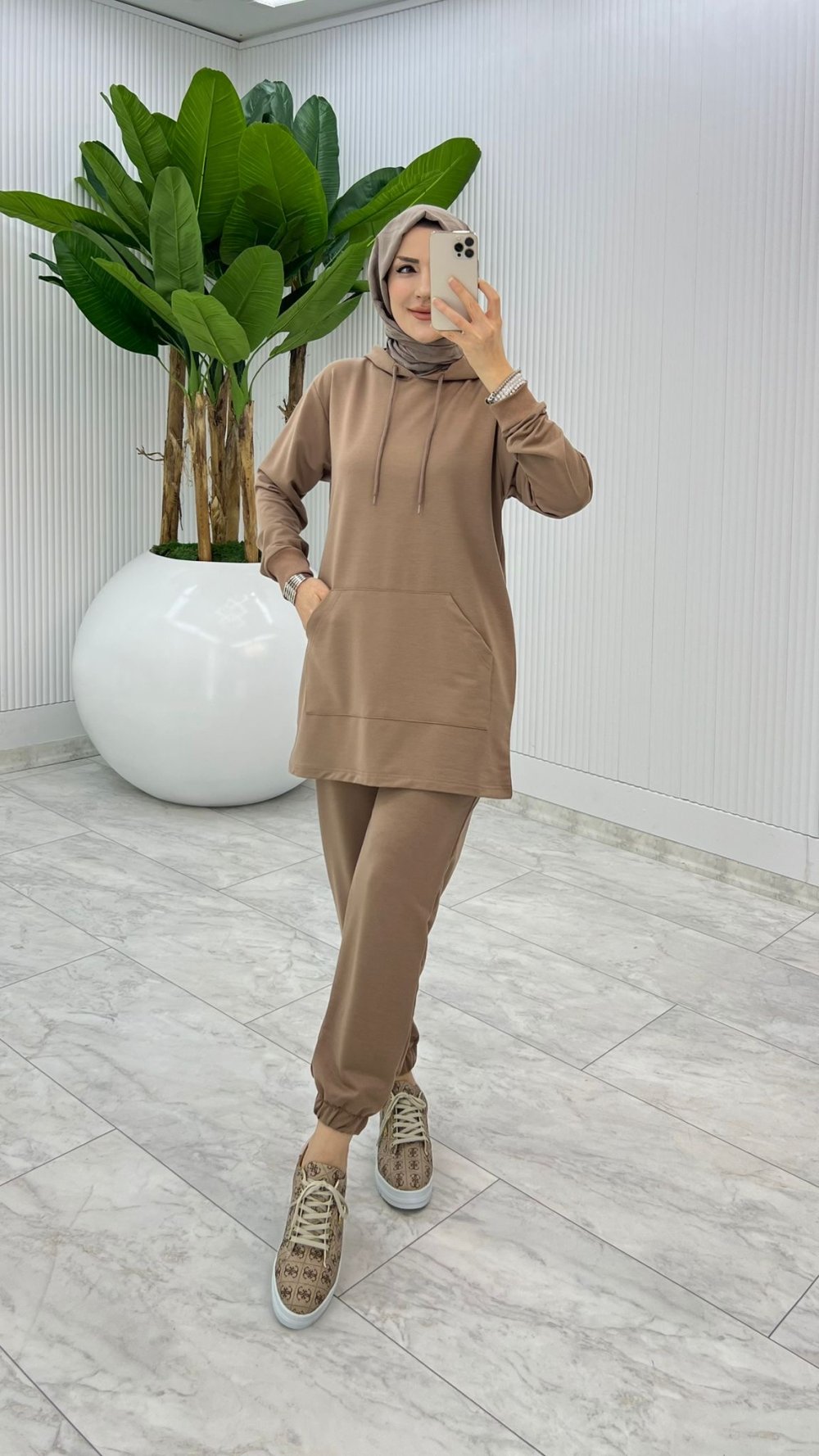 Vizon Mine Takım Tesettür Giyim