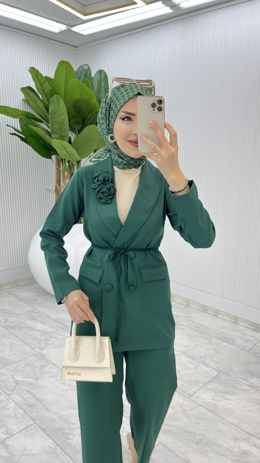Zümrüt Hayal Takım Tesettür Giyim