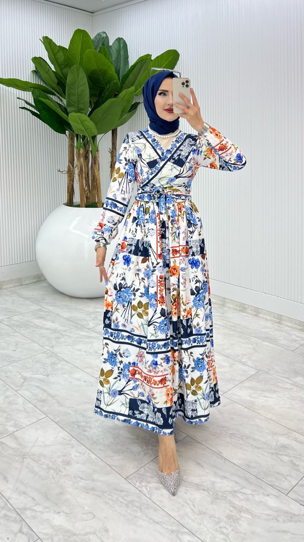 Etnik Etek Takım Tesettür Giyim