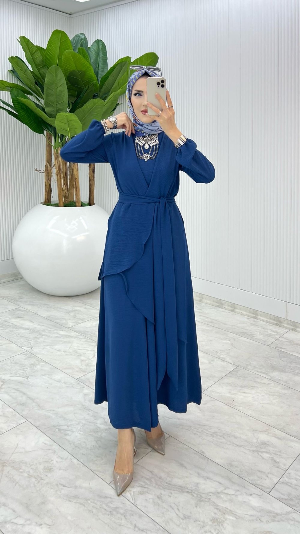 İndigo Özge Takım Tesettür Giyim