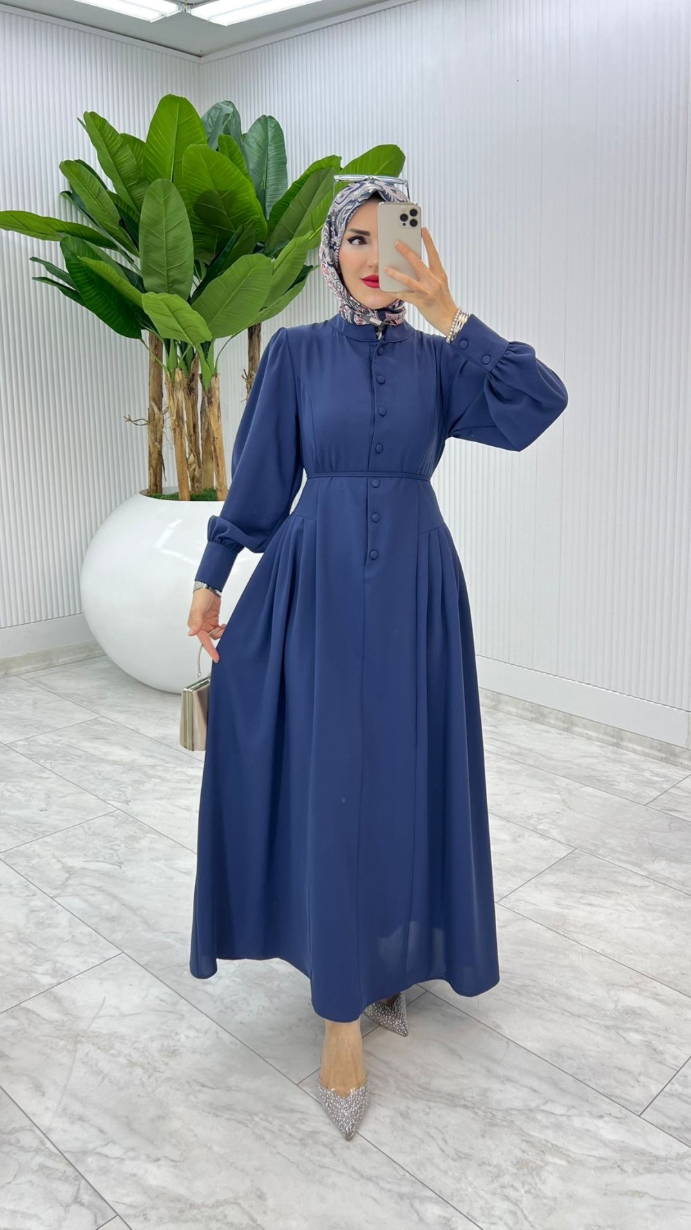 İndigo Premıum İstanbul Elbise Tesettür Giyim