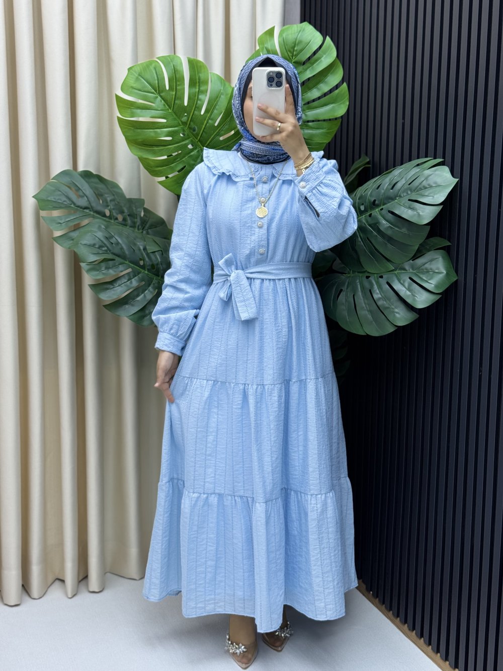 Yaren elbise  Bebe Mavisi